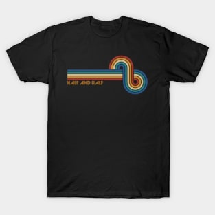 Half and Half Musical Note T-Shirt